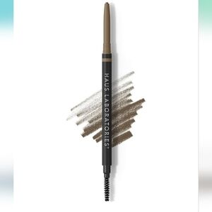 Haus Laboratories By Lady Gaga The Edge Precision Brow Pencil: Taupe Brown, NIB